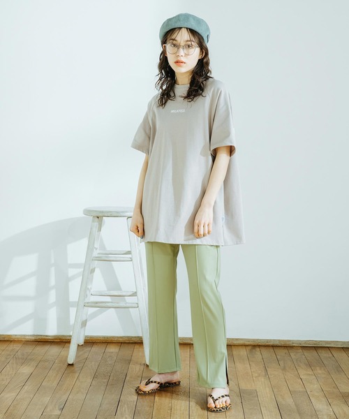 MILKFED.（ミルクフェド）の「SOLID EASY PANTS（その他パンツ・レディース・ライトピンク/ライトグリーン/ブラック・SMALL/MEDIUM）」の22枚目の写真