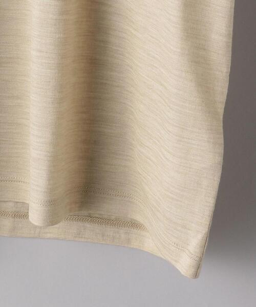 BATONER（バトナー）の「＜BATONER（バトナー）＞ ウール Tシャツ（Tシャツ/カットソー・メンズ・ブラック/ベージュ/グレー・1/2/3）」の7枚目の写真