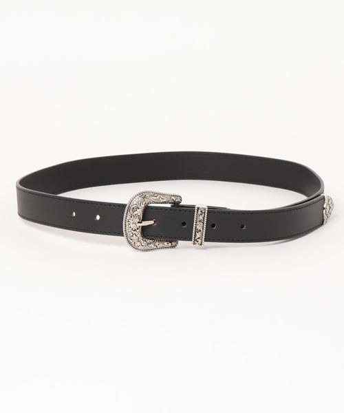 PairPair（ペアペア）の「バックルベルト(AR)（ベルト・レディース・ブラック/ブラウン・FREE）」の6枚目の写真