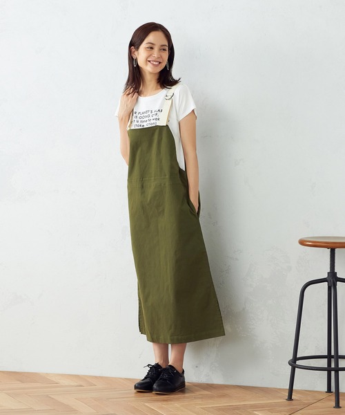 COMME CA ISM（コムサイズム）の「プリント　Ｔシャツ（Tシャツ/カットソー・レディース・ホワイト/ネイビー/ターコイズブルー/ミント・SMALL/MEDIUM/LARGE）」の21枚目の写真