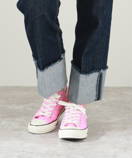 SLOBE IENA（スローブイエナ）の「【Converse/コンバース】 ALL STAR US COLORS OXスニーカー（スニーカー・レディース・ピンク/グリーン・23.5cm/23cm/24cm/24.5cm）」の3枚目の写真