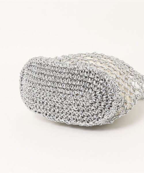 cepo（セポ）の「ラメ メッシュバック（ハンドバッグ・レディース・ゴールド/シルバー/ブラック・FREE）」の5枚目の写真