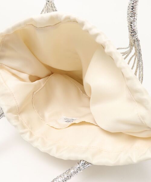 cepo（セポ）の「ラメ メッシュバック（ハンドバッグ・レディース・ゴールド/シルバー/ブラック・FREE）」の7枚目の写真