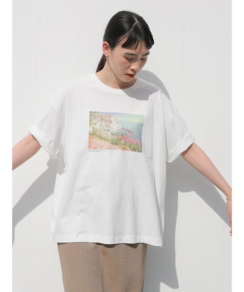 AMERICAN HOLIC（アメリカンホリック）の「フォトBigカットプルオーバー（Tシャツ/カットソー・レディース・A/B・M/L）」の7枚目の写真