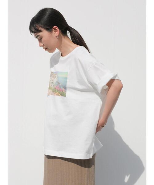 AMERICAN HOLIC（アメリカンホリック）の「フォトBigカットプルオーバー（Tシャツ/カットソー・レディース・A/B・M/L）」の8枚目の写真