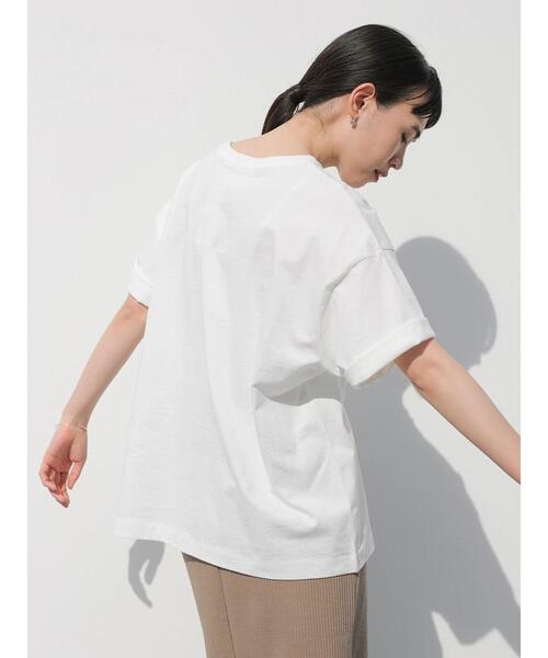 AMERICAN HOLIC（アメリカンホリック）の「フォトBigカットプルオーバー（Tシャツ/カットソー・レディース・A/B・M/L）」の9枚目の写真