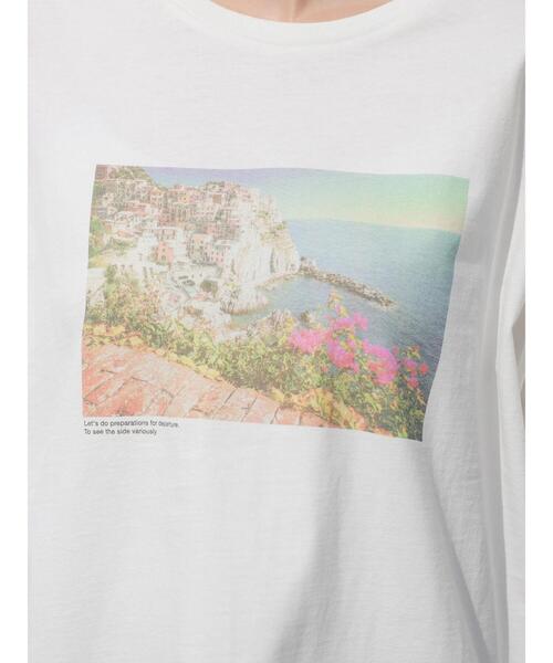 AMERICAN HOLIC（アメリカンホリック）の「フォトBigカットプルオーバー（Tシャツ/カットソー・レディース・A/B・M/L）」の10枚目の写真