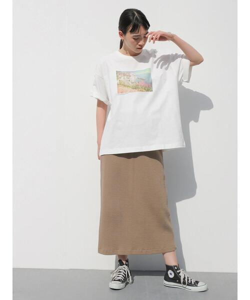 AMERICAN HOLIC（アメリカンホリック）の「フォトBigカットプルオーバー（Tシャツ/カットソー・レディース・A/B・M/L）」の12枚目の写真