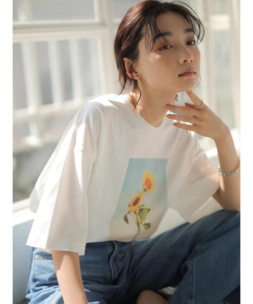 AMERICAN HOLIC（アメリカンホリック）の「フォトBigカットプルオーバー（Tシャツ/カットソー・レディース・A/B・M/L）」の15枚目の写真