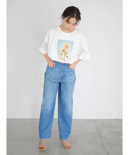 AMERICAN HOLIC（アメリカンホリック）の「フォトBigカットプルオーバー（Tシャツ/カットソー・レディース・A/B・M/L）」の17枚目の写真