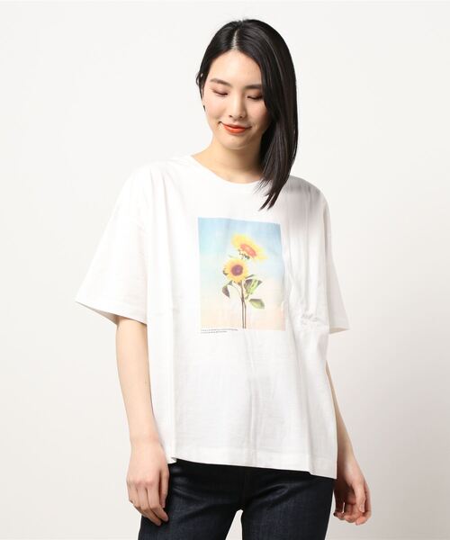 AMERICAN HOLIC（アメリカンホリック）の「フォトBigカットプルオーバー（Tシャツ/カットソー・レディース・A/B・M/L）」の5枚目の写真