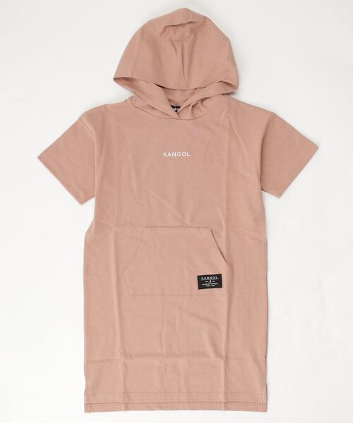 KANGOL（カンゴール）の「KANGOL カンゴール パーカーワンピース 半袖（パーカー・キッズ・ブラック/ピンク・150cm/160cm/140cm/130cm/120cm）」の11枚目の写真
