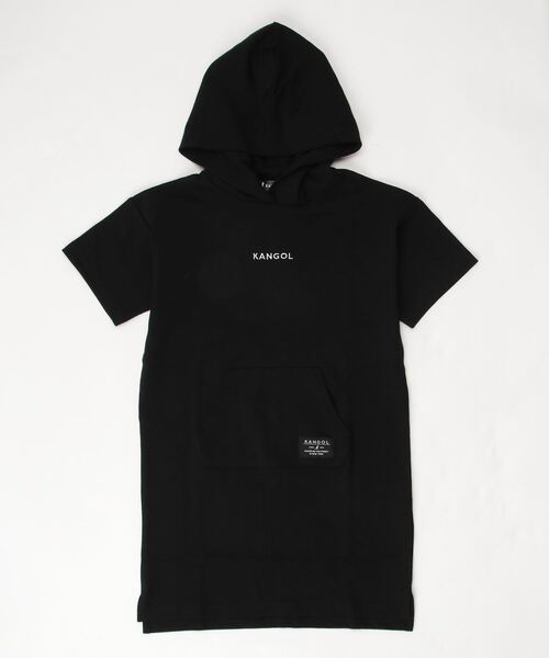 KANGOL（カンゴール）の「KANGOL カンゴール パーカーワンピース 半袖（パーカー・キッズ・ブラック/ピンク・150cm/160cm/140cm/130cm/120cm）」の12枚目の写真