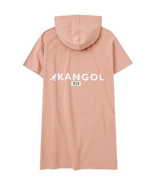 KANGOL（カンゴール）の「KANGOL カンゴール パーカーワンピース 半袖（パーカー・キッズ・ブラック/ピンク・150cm/160cm/140cm/130cm/120cm）」の5枚目の写真