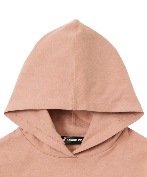 KANGOL（カンゴール）の「KANGOL カンゴール パーカーワンピース 半袖（パーカー・キッズ・ブラック/ピンク・150cm/160cm/140cm/130cm/120cm）」の6枚目の写真