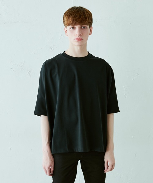 Lui's(ルイス)の「ウルティマ ワイド 半袖カットソー(Tシャツ/カットソー・メンズ・ブルーグレー/ブラック/ホワイト/チャコールグレー・FREE)」の3枚目の写真