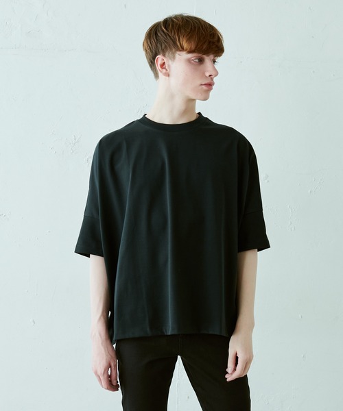 Lui's(ルイス)の「ウルティマ ワイド 半袖カットソー(Tシャツ/カットソー・メンズ・ブルーグレー/ブラック/ホワイト/チャコールグレー・FREE)」の15枚目の写真