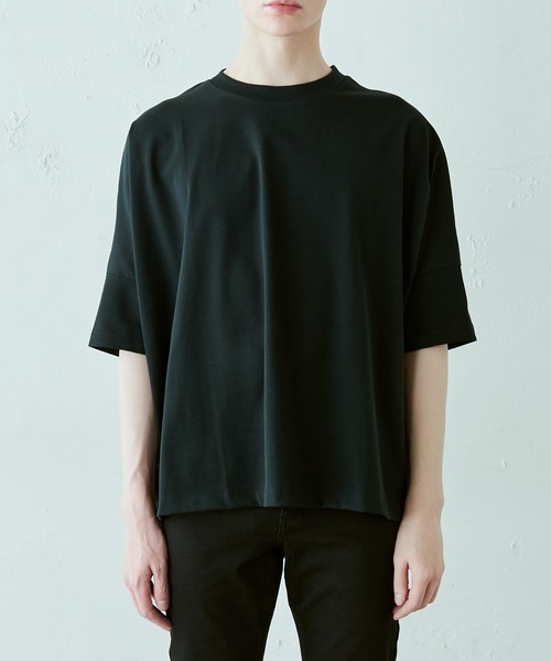 Lui's(ルイス)の「ウルティマ ワイド 半袖カットソー(Tシャツ/カットソー・メンズ・ブルーグレー/ブラック/ホワイト/チャコールグレー・FREE)」の20枚目の写真