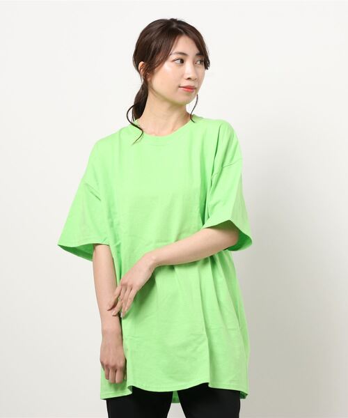LOWRYS FARM（ローリーズファーム）の「2セットパックTシャツ　945315（Tシャツ/カットソー・レディース・ホワイト/オフホワイト/その他1/アイボリー/ブルー系その他/イエロー系その他/その他/ブラック系その他/ブラック/その他7・MEDIUM/X-LARGE）」の21枚目の写真