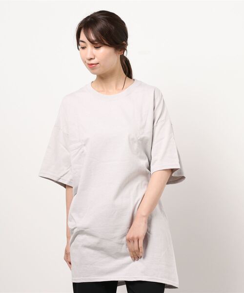 LOWRYS FARM（ローリーズファーム）の「2セットパックTシャツ　945315（Tシャツ/カットソー・レディース・ホワイト/オフホワイト/その他1/アイボリー/ブルー系その他/イエロー系その他/その他/ブラック系その他/ブラック/その他7・MEDIUM/X-LARGE）」の22枚目の写真