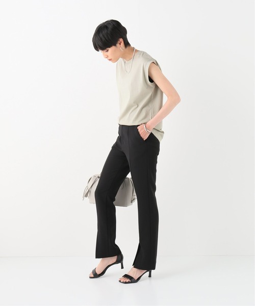 Simplicite(サンプリシテ)の「汗染み防止ノースリーブTシャツ◆(Tシャツ/カットソー・レディース・ホワイト/ライトグレー/レッド・FREE)」の19枚目の写真