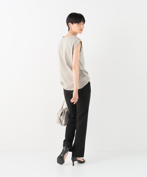 Simplicite(サンプリシテ)の「汗染み防止ノースリーブTシャツ◆(Tシャツ/カットソー・レディース・ホワイト/ライトグレー/レッド・FREE)」の20枚目の写真