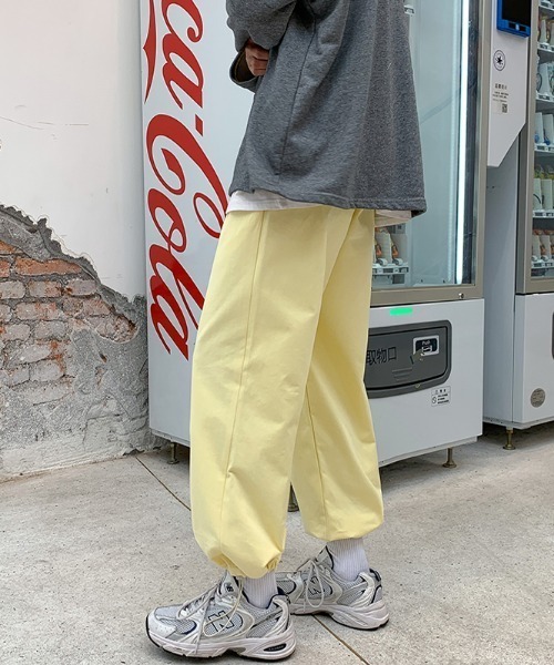 MGV(エムジーヴィー)の「フルーツカラー裾スピンドルパンツ(その他パンツ・メンズ・ブラック/ピンク/イエロー/グリーン/ナチュラル・MEDIUM/LARGE/X-LARGE)」の14枚目の写真