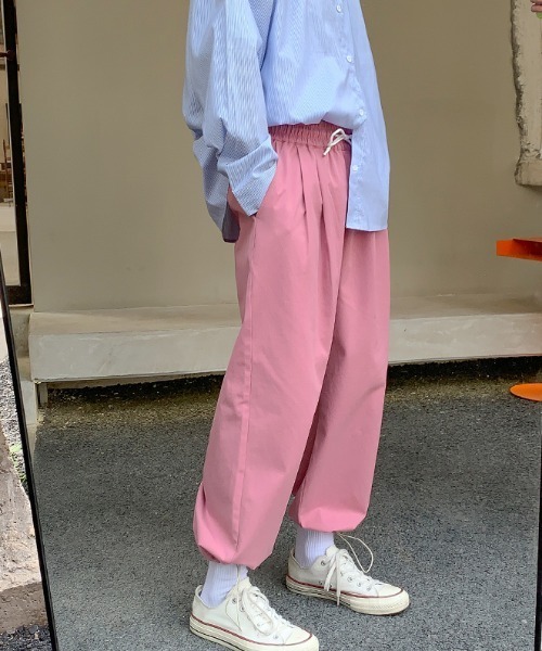 MGV(エムジーヴィー)の「フルーツカラー裾スピンドルパンツ(その他パンツ・メンズ・ブラック/ピンク/イエロー/グリーン/ナチュラル・MEDIUM/LARGE/X-LARGE)」の10枚目の写真