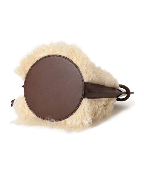 Demi-Luxe BEAMS(デミルクス ビームス)の「ORSETTO / フェイクファーバッグ(ハンドバッグ・レディース・ホワイト系その他5・ONE SIZE)」の10枚目の写真