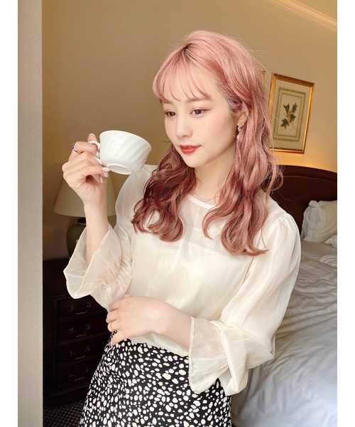 JUMELLE（ジュメロ）の「スケブラウス（シャツ/ブラウス・レディース・アイボリー・FREE）」の8枚目の写真