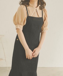 Ambre Neige | メロー配色ステッチシャツ／【WEB/EC限定商品】(シャツ/ブラウス)