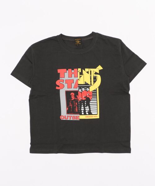 Life Support Products（ライフサポートプロダクツ）の「プリントＴシャツ（L-6666/80～150cm）（Tシャツ/カットソー・キッズ・ブラック/パープル/ネイビー/オフホワイト/グリーン/アイボリー/ワインレッド/サーモンピンク/チャコール/イエロー・90/100/110/80/95/150/120/130/140）」の14枚目の写真