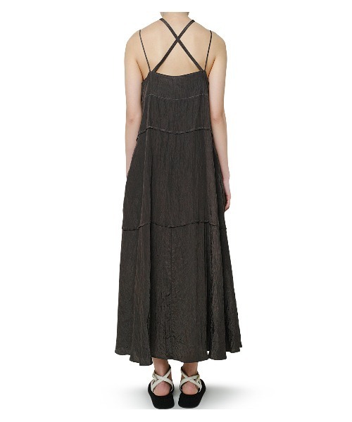 LE CIEL BLEU（ルシェルブルー）の「Maxi Cami Dress（ワンピース・レディース・チャコールグレー/イエロー/ブルー・36）」の7枚目の写真