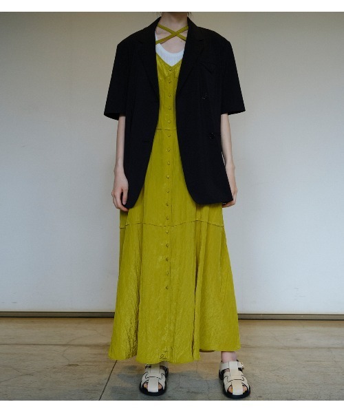 LE CIEL BLEU（ルシェルブルー）の「Maxi Cami Dress（ワンピース・レディース・チャコールグレー/イエロー/ブルー・36）」の20枚目の写真