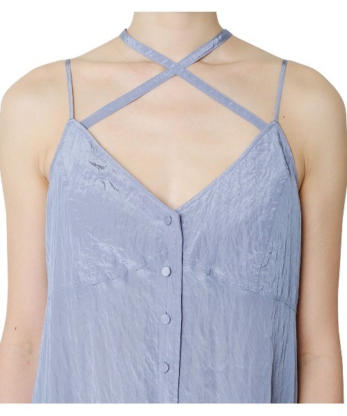 LE CIEL BLEU（ルシェルブルー）の「Maxi Cami Dress（ワンピース・レディース・チャコールグレー/イエロー/ブルー・36）」の11枚目の写真