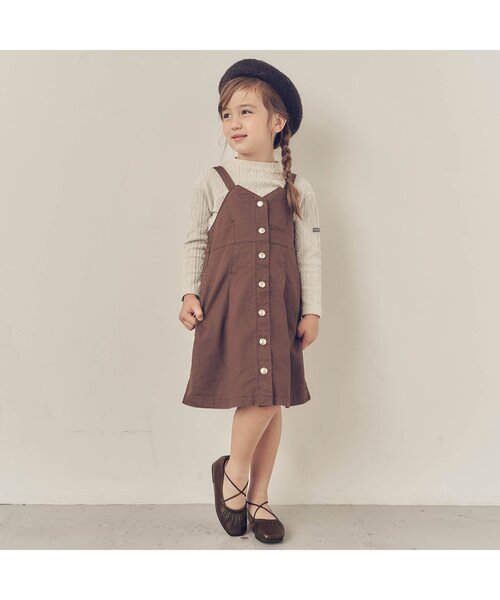 apres les cours(アプレレクール)の「クロスバレエシューズ(バレエシューズ・キッズ・ベージュ/ブラウン・18/14/16/15 /19/17)」の13枚目の写真