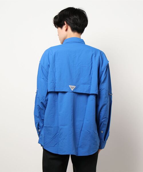 Columbia（コロンビア）の「(UN)COLUMBIA MEN'S BAHAMA LONG SLEEVE SHIRT/コロンビア長袖シャツ（シャツ/ブラウス・メンズ・ホワイト/グレー/カーキ/サックスブルー/ブルー/ミント・MEDIUM/LARGE）」の9枚目の写真