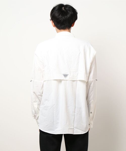 Columbia（コロンビア）の「(UN)COLUMBIA MEN'S BAHAMA LONG SLEEVE SHIRT/コロンビア長袖シャツ（シャツ/ブラウス・メンズ・ホワイト/グレー/カーキ/サックスブルー/ブルー/ミント・MEDIUM/LARGE）」の11枚目の写真