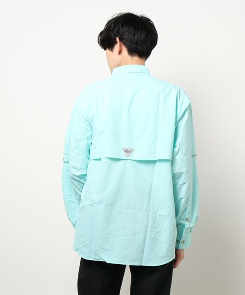 Columbia（コロンビア）の「(UN)COLUMBIA MEN'S BAHAMA LONG SLEEVE SHIRT/コロンビア長袖シャツ（シャツ/ブラウス・メンズ・ホワイト/グレー/カーキ/サックスブルー/ブルー/ミント・MEDIUM/LARGE）」の12枚目の写真