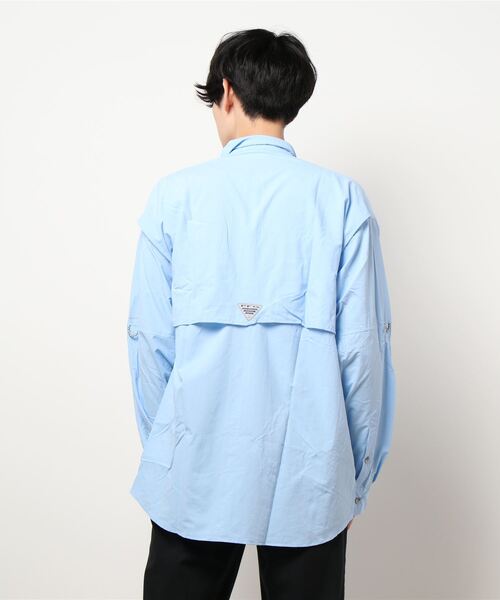 Columbia（コロンビア）の「(UN)COLUMBIA MEN'S BAHAMA LONG SLEEVE SHIRT/コロンビア長袖シャツ（シャツ/ブラウス・メンズ・ホワイト/グレー/カーキ/サックスブルー/ブルー/ミント・MEDIUM/LARGE）」の13枚目の写真