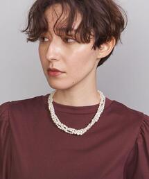 Causerie | <Causerie(コズリ)>淡水パール3連ネックレス(ネックレス)