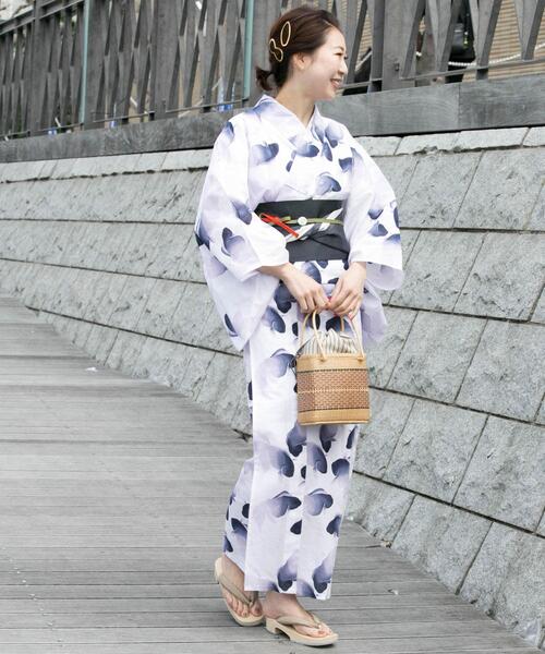 URBAN RESEARCH ROSSO WOMEN(アーバンリサーチ ロッソ)の「浴衣 金魚(浴衣・レディース・ブルー・FREE)」の1枚目の写真