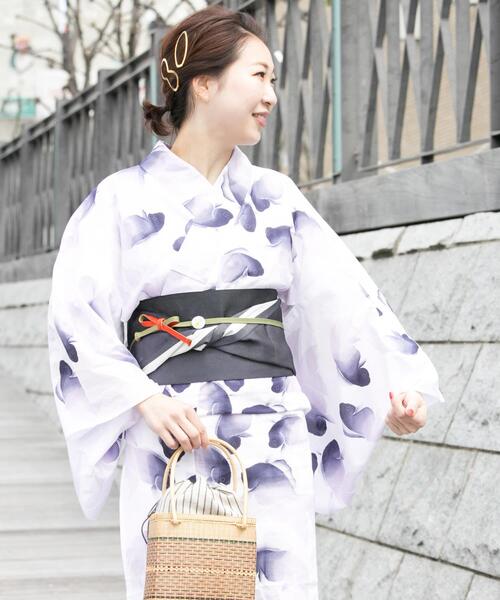 URBAN RESEARCH ROSSO WOMEN(アーバンリサーチ ロッソ)の「浴衣 金魚(浴衣・レディース・ブルー・FREE)」の3枚目の写真