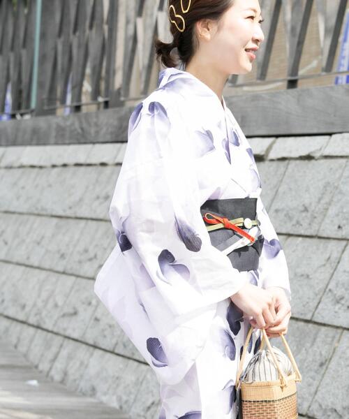 URBAN RESEARCH ROSSO WOMEN(アーバンリサーチ ロッソ)の「浴衣 金魚(浴衣・レディース・ブルー・FREE)」の5枚目の写真