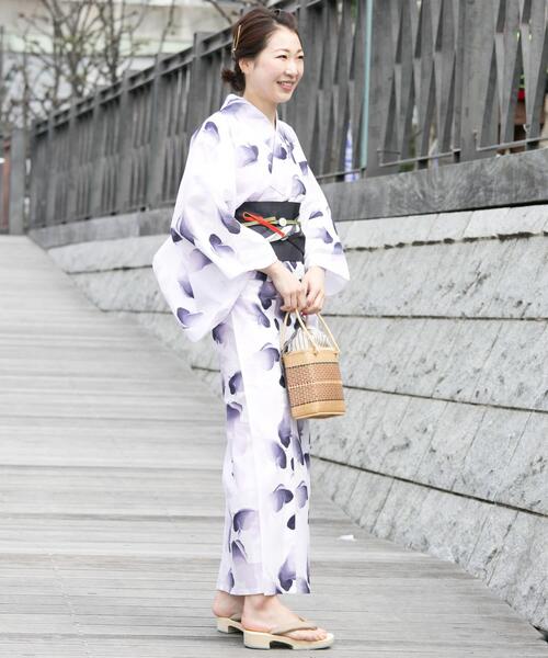 URBAN RESEARCH ROSSO WOMEN(アーバンリサーチ ロッソ)の「浴衣 金魚(浴衣・レディース・ブルー・FREE)」の6枚目の写真