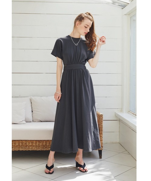 ALEXIA STAM（アリシアスタン）の「Back Button Waist Belted