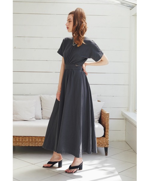 ALEXIA STAM（アリシアスタン）の「Back Button Waist Belted