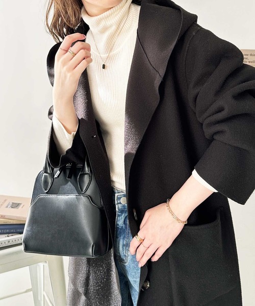 GeeRA（ジーラ）の「オーバーサイズフードロングコート（チェスター