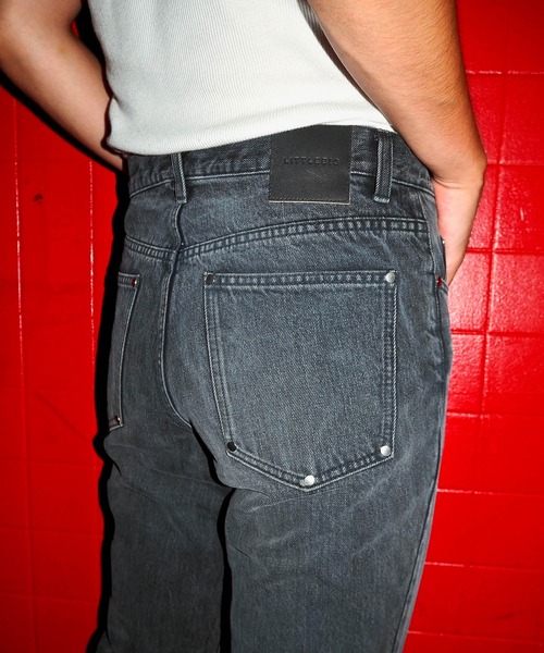 LITTLEBIG（リトルビッグ）の「LITTLEBIG Slim Flare Denim (LB213-DN06)（デニムパンツ・メンズ・ブラック/インディゴブルー・44/46/48）」の5枚目の写真