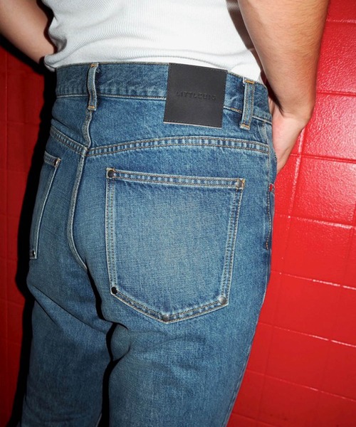 LITTLEBIG（リトルビッグ）の「LITTLEBIG Slim Flare Denim (LB213-DN06)（デニムパンツ・メンズ・ブラック/インディゴブルー・44/46/48）」の8枚目の写真